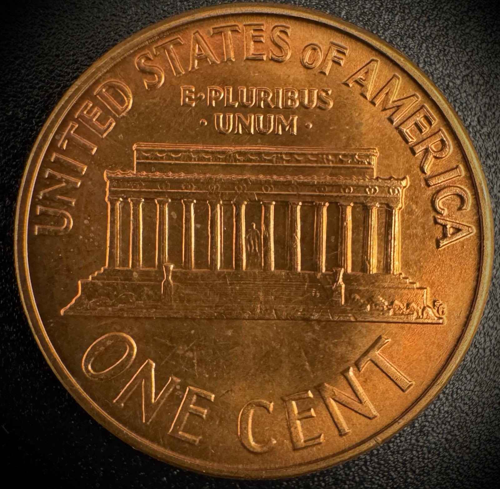 1960-P SMALL DATE Lincoln Memorial Cent RED LUSTROUS GEM #21