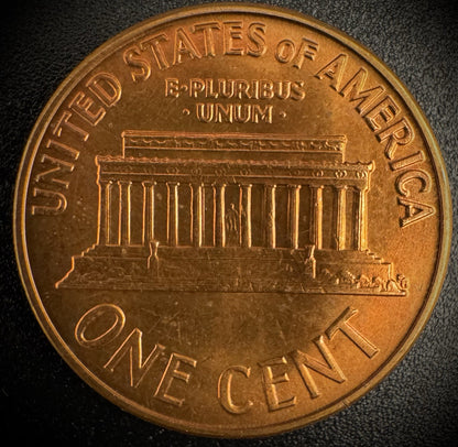 1960-P SMALL DATE Lincoln Memorial Cent RED LUSTROUS GEM #21