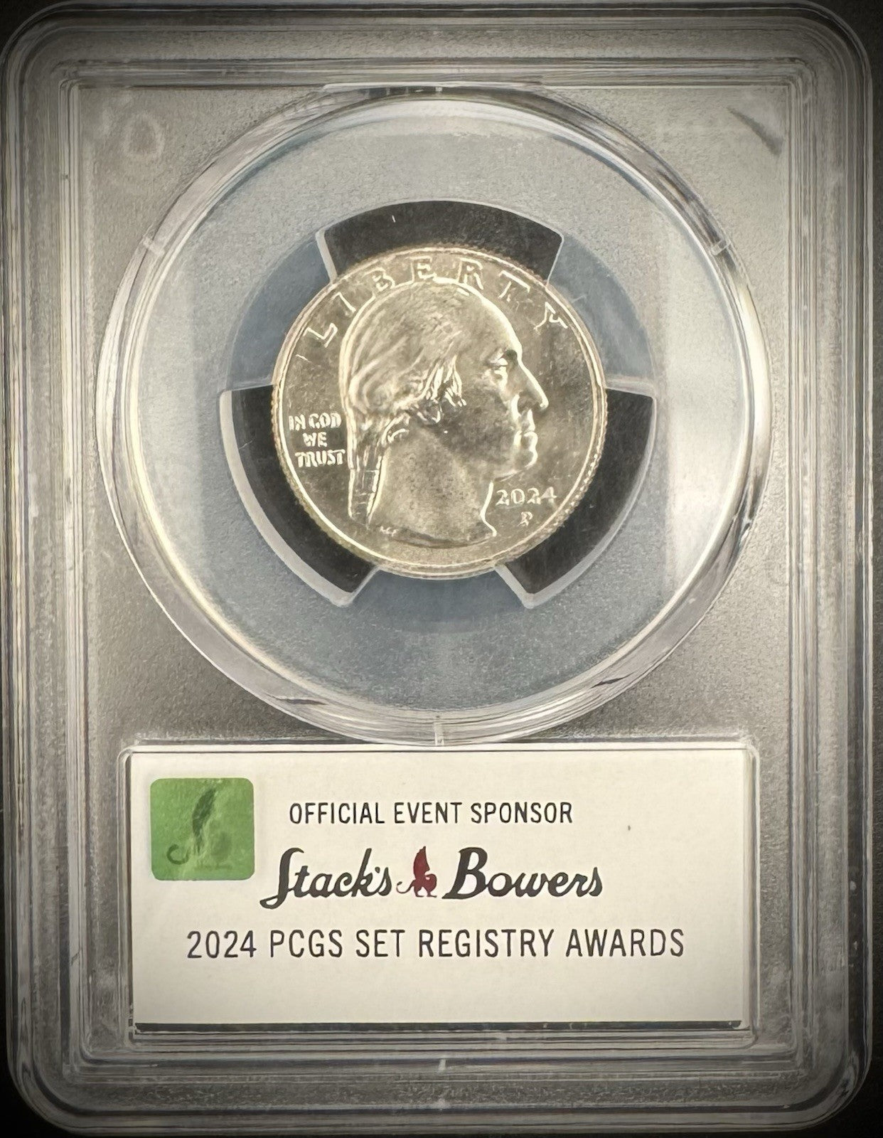 2024-P Dr Mary Edwards Walker Quarter Stacks Bowers PCGS SET REGISTRY AWARDS1