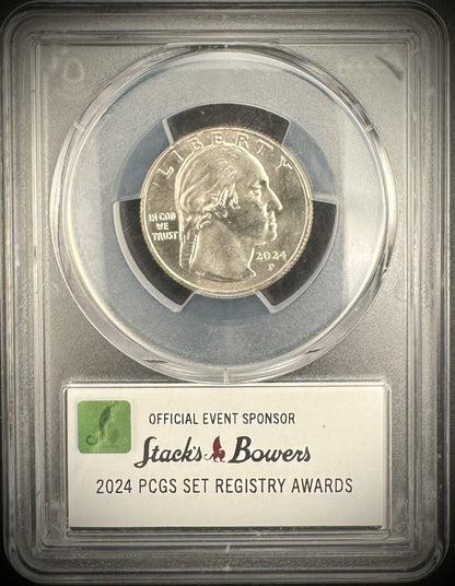 2024-P Dr Mary Edwards Walker Quarter Stacks Bowers PCGS SET REGISTRY AWARDS1
