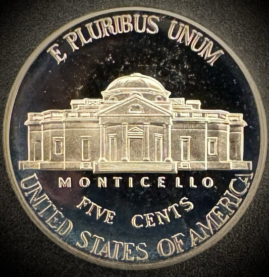 2002-S Jefferson Nickel GEM PROOF DEEP ULTRA CAMEO Coin1