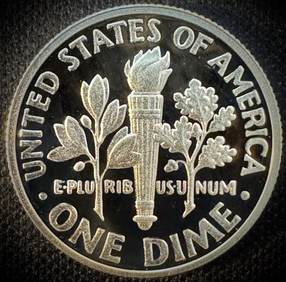 2016-S 90% SILVER And Clad GEM PROOF Roosevelt Dime 10C .900 Fine Lot Of 2 Coins5