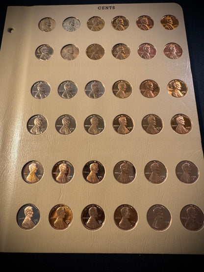 1959-2025 S Lincoln GEM PROOF Cents DEEP CAMEO COMPLETE 72 Coins NEW DANSCO Pgs2