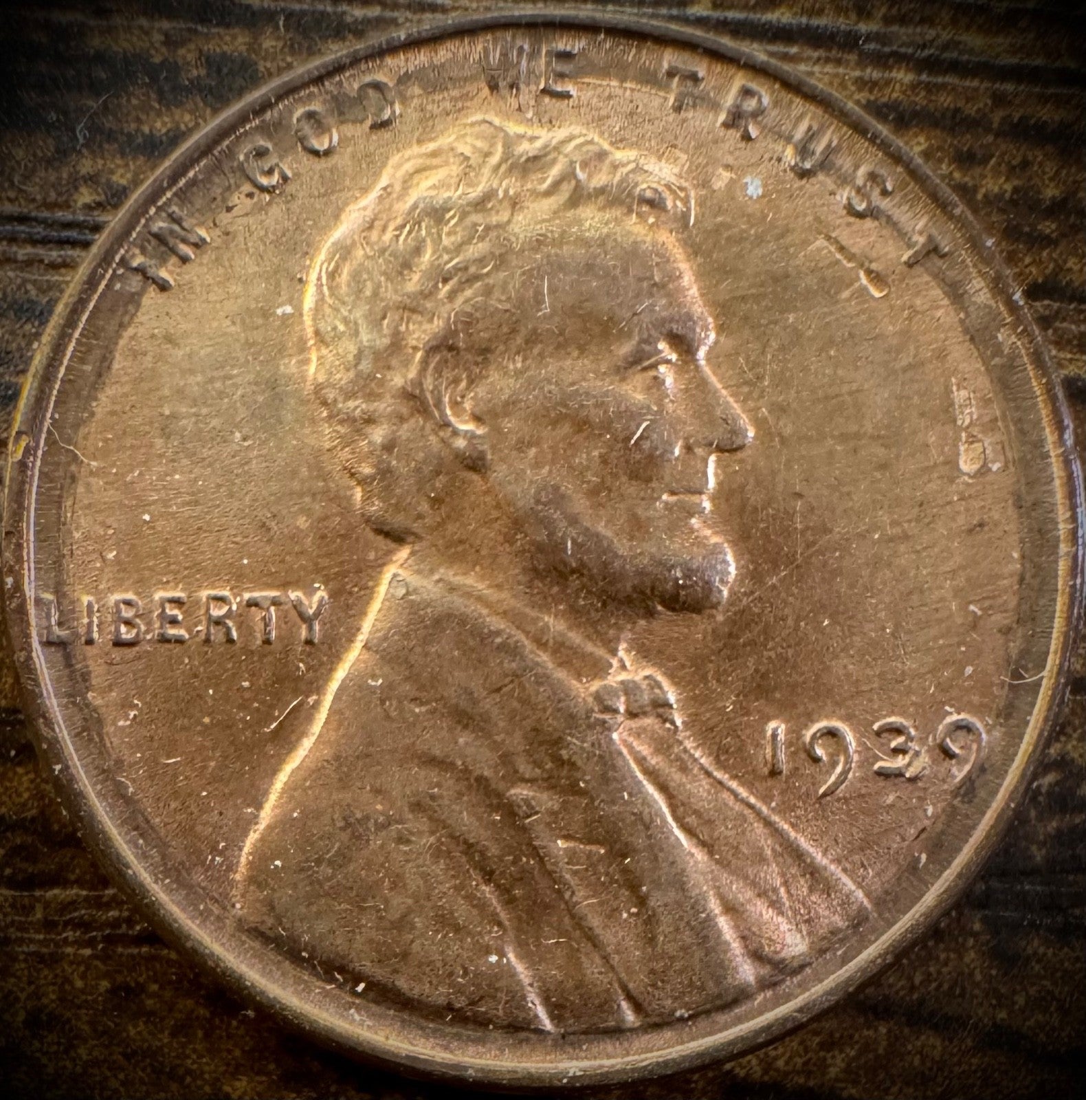 1939 Lincoln Wheat Penny Cent BU Uncirculated0