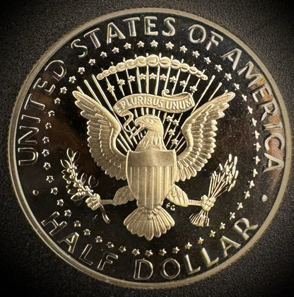 2007-S GEM PROOF Kennedy Half Dollar Clad 50C DEEP ULTRA CAMEO #31