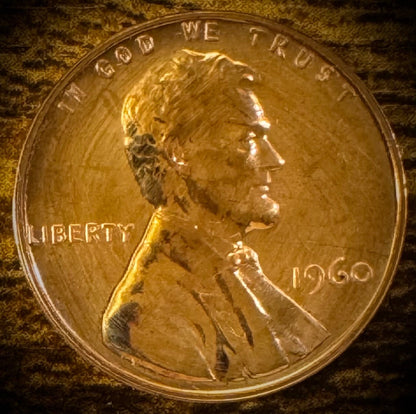 1960 Lincoln Memorial Cent SMALL & LARGE DATEPROOF LUSTROUS2 Coin Lot6