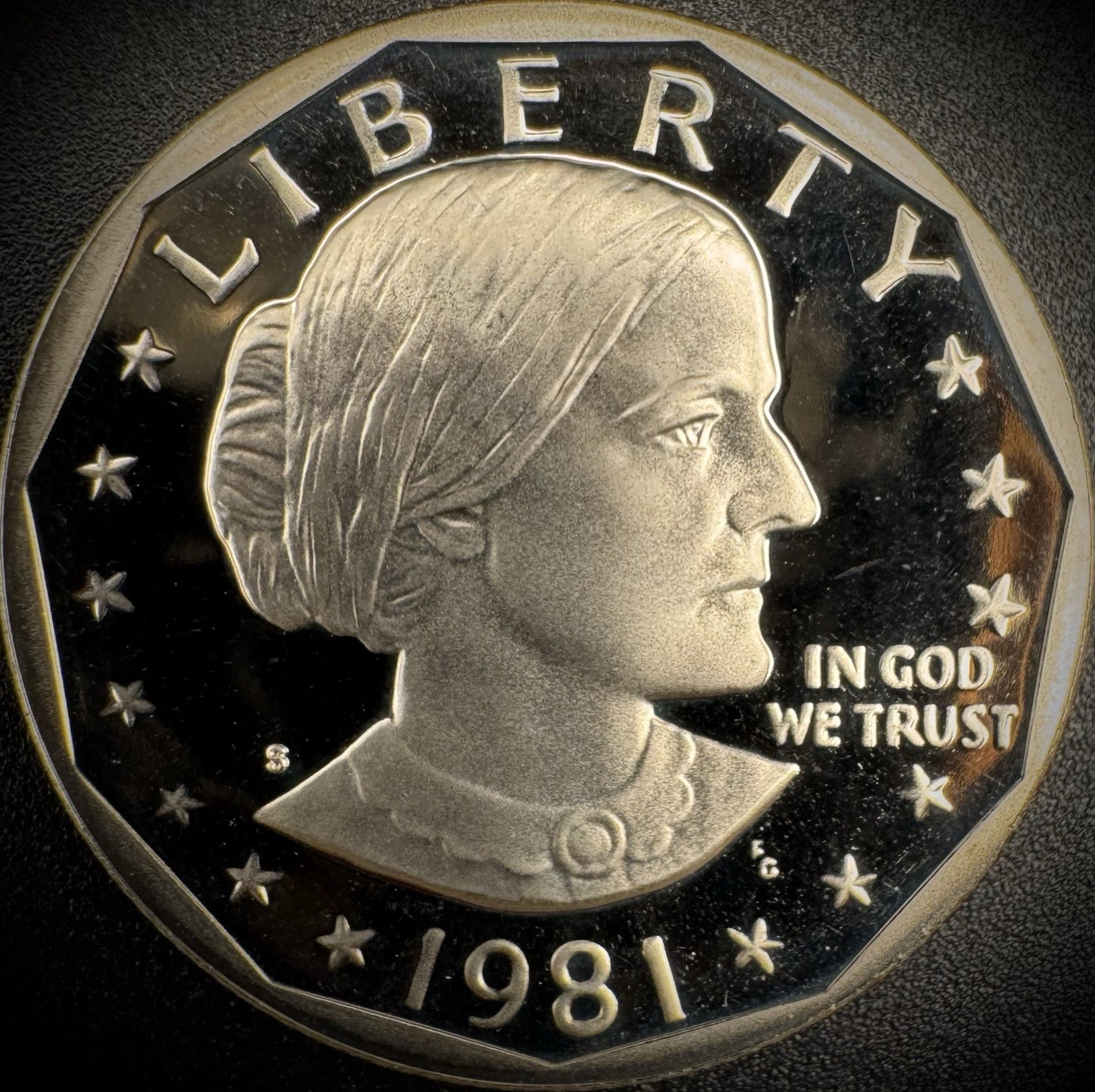 1979 1980 1981 S Susan B Anthony Gem PROOF Dollar Coin Set Of 3 Coins6