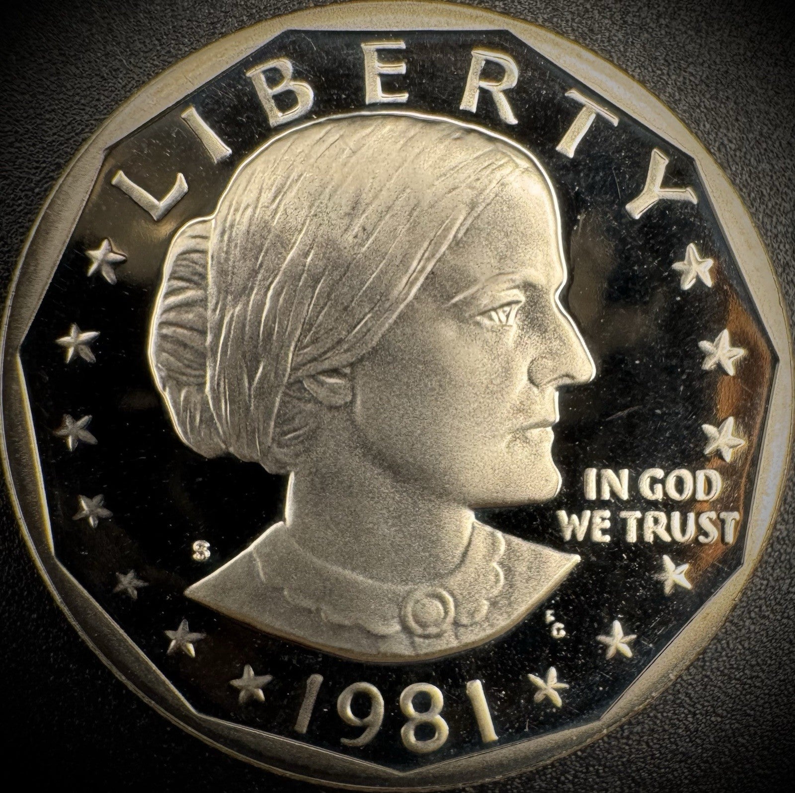 1979 1980 1981 S Susan B Anthony Gem PROOF Dollar Coin Set Of 3 Coins6