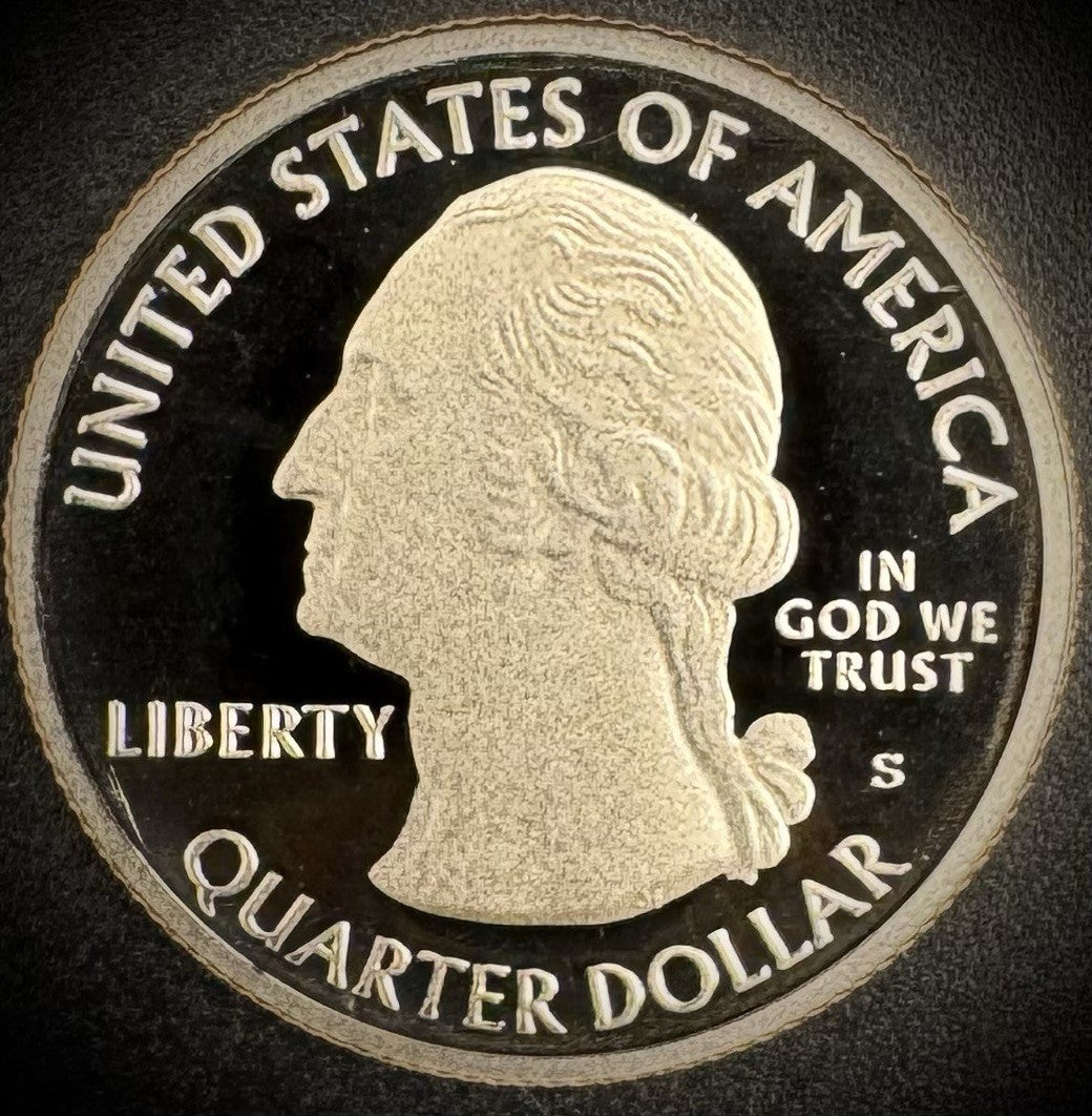 2012-S GEM PROOF America the Beautiful El Yunque Clad Quarter DEEP CAMEO0
