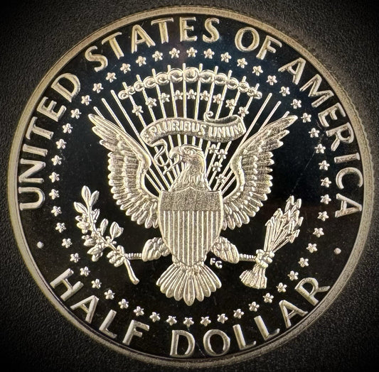 2010-S GEM PROOF Kennedy Half Dollar Clad 50C DEEP ULTRA CAMEO1