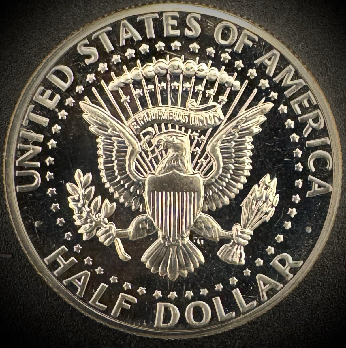 1973-S Kennedy Half Dollar GEM PROOF Clad 50C DEEP ULTRA CAMEO1