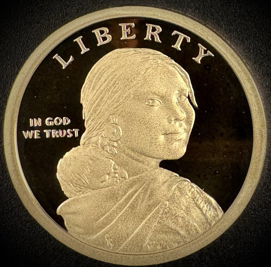 2022-S Sacagawea Dollar GEM PROOF DEEP ULTRA CAMEO Coin0