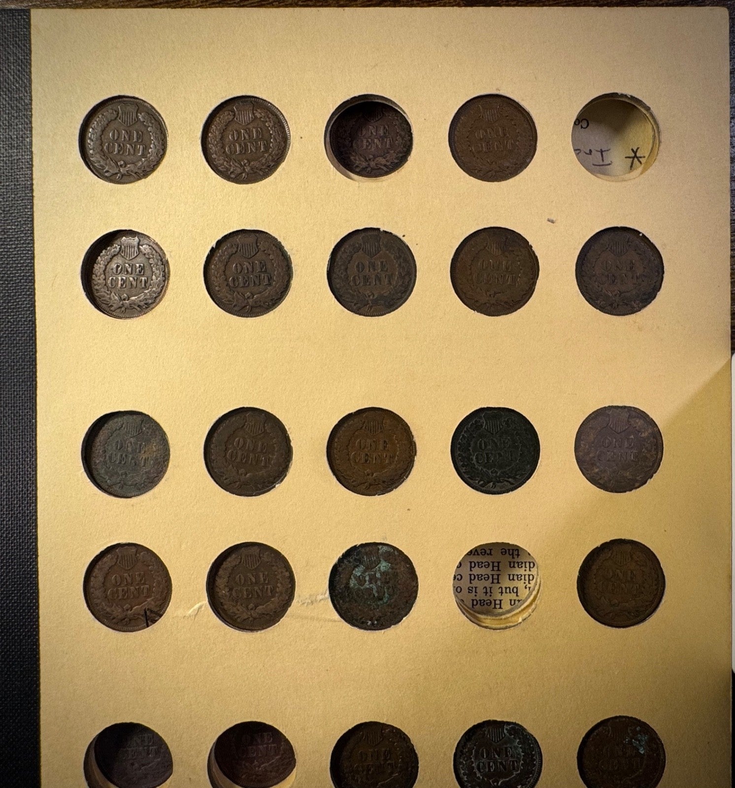 1857-1909 Flying Eagle Indian Head Cent Collection 33 Coins Starter Set SEMIKEYS12