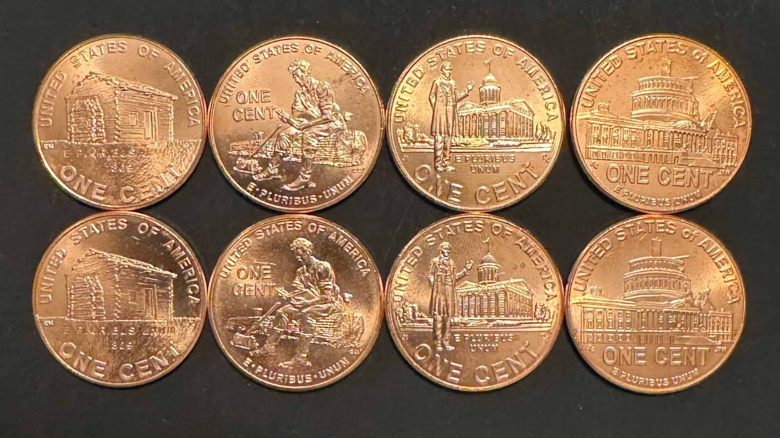 2000-2009 Lincoln Memorial Cent P D Uncirculated BU 26 Coin Lot Original Rolls3
