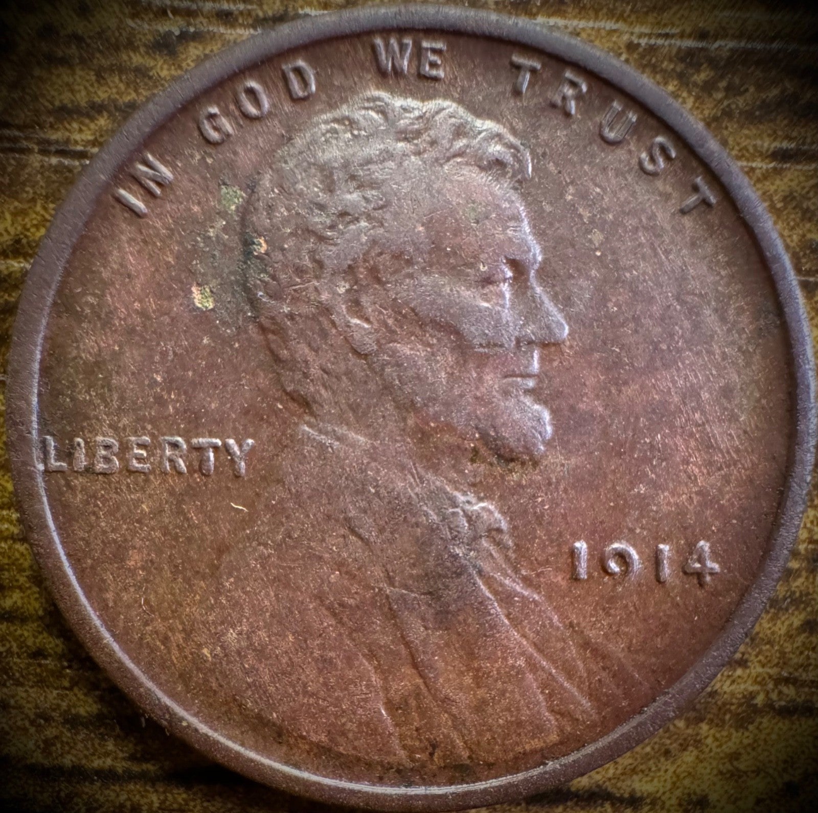 1914-P Lincoln Wheat Cent0