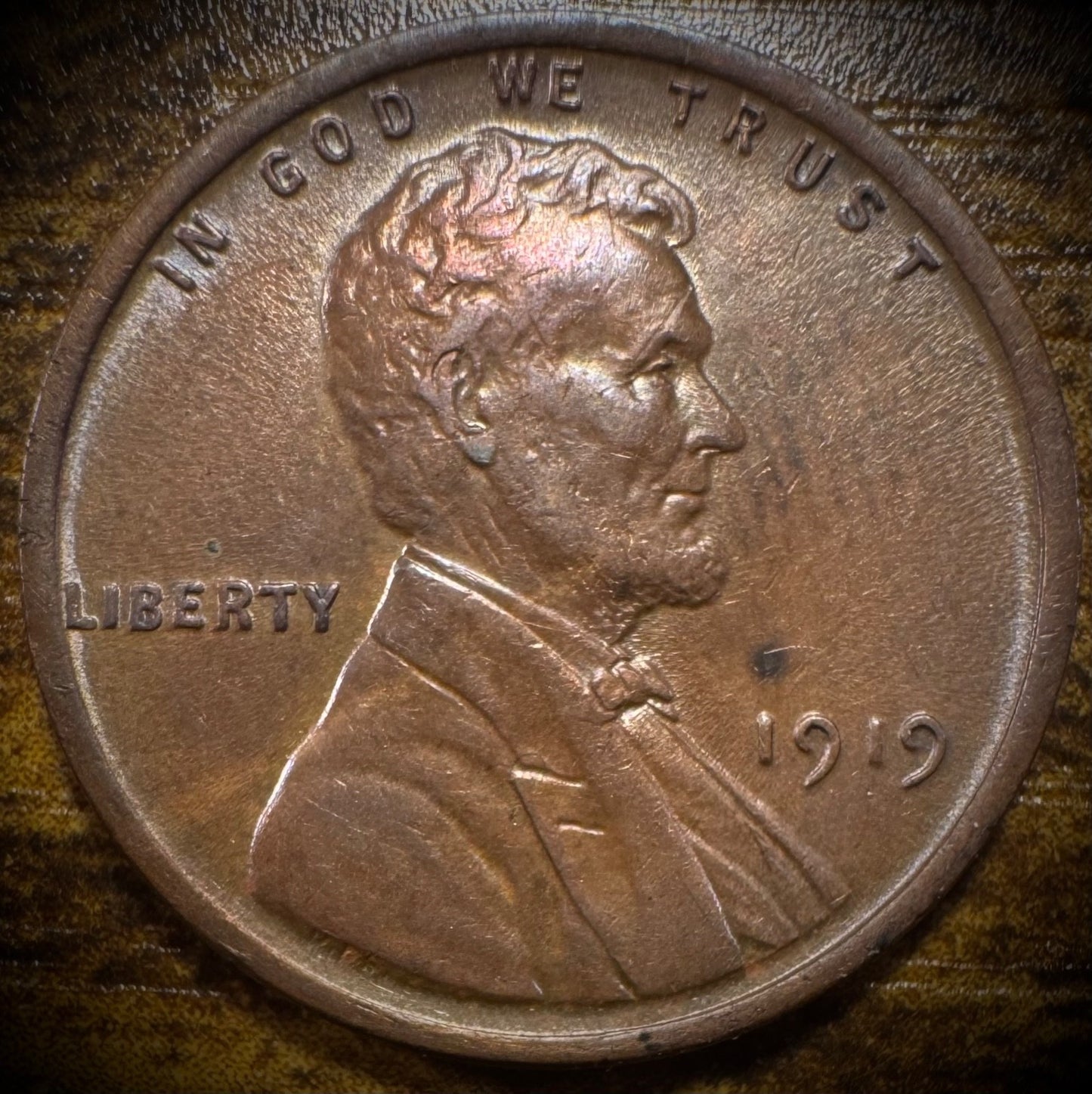 1919-P Lincoln Wheat Cent0