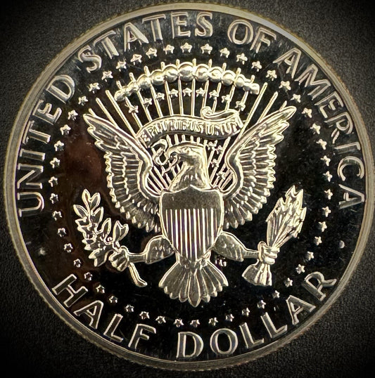 1972-S Kennedy Half Dollar PROOF Clad 50C CAMEO1
