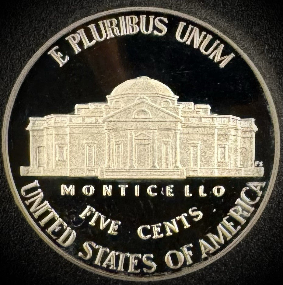 2025-S Jefferson Nickel GEM PROOF DEEP ULTRA CAMEO Coin1