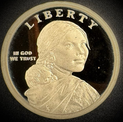 2021-S Sacagawea Dollar GEM PROOF DEEP ULTRA CAMEO Coin0