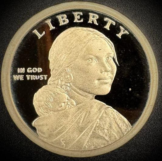 2021-S Sacagawea Dollar GEM PROOF DEEP ULTRA CAMEO Coin0
