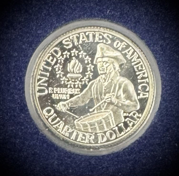 1776-1976 S US Bicentennial 3 Coin 40% Silver PROOF Set w Original Package & COA9