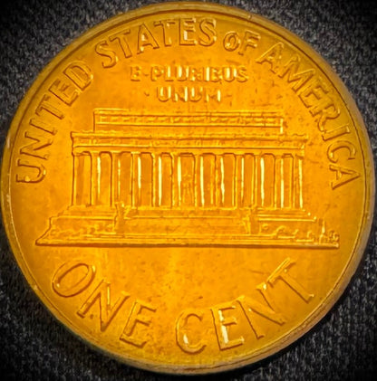 1959 P Lincoln Memorial Cent BU SEE VIDEO End Roll 3
