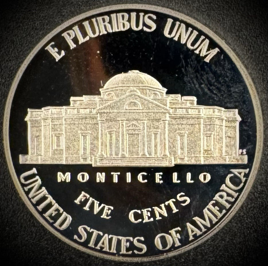 2016-S Jefferson Nickel GEM PROOF DEEP ULTRA CAMEO Coin From US Mint Proof Set1
