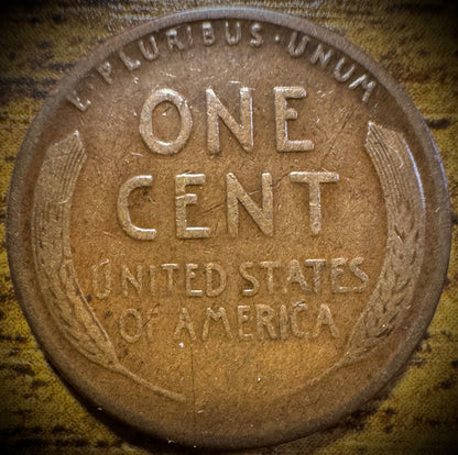 1924-D Lincoln Wheat Cent TOUGH GENUINE SEMI-KEY DATE #11