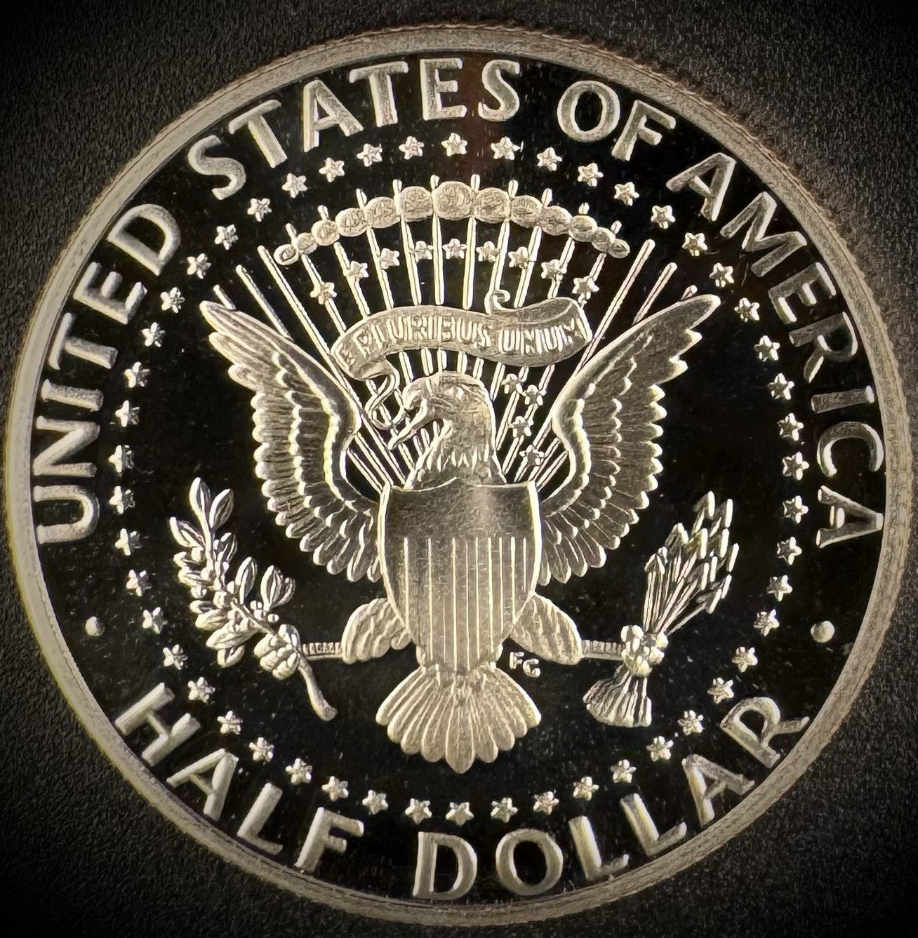 1992-S GEM PROOF Kennedy Half Dollar Clad 50C DEEP ULTRA CAMEO1