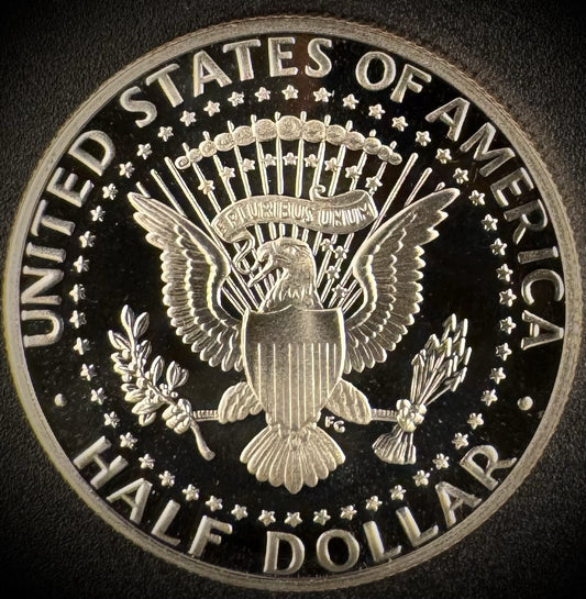 1992-S GEM PROOF Kennedy Half Dollar Clad 50C DEEP ULTRA CAMEO1