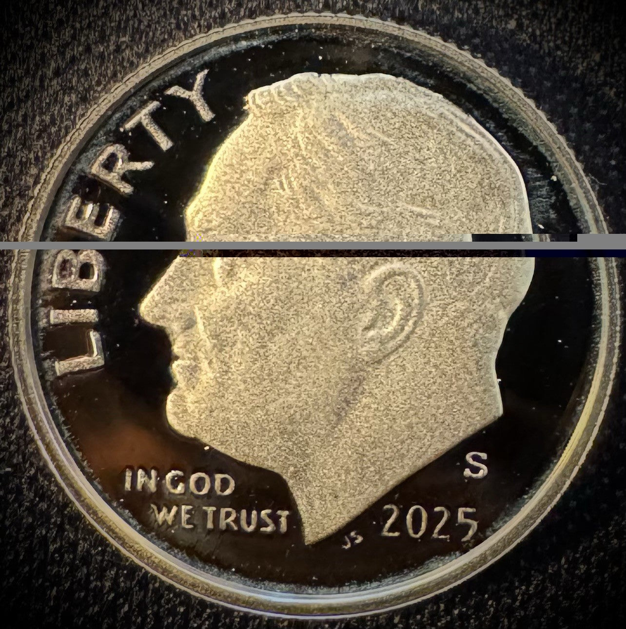 2025-S 99.9% SILVER And Clad PROOF Roosevelt Dime 10C .999 Fine Lot Of 2 Coins2