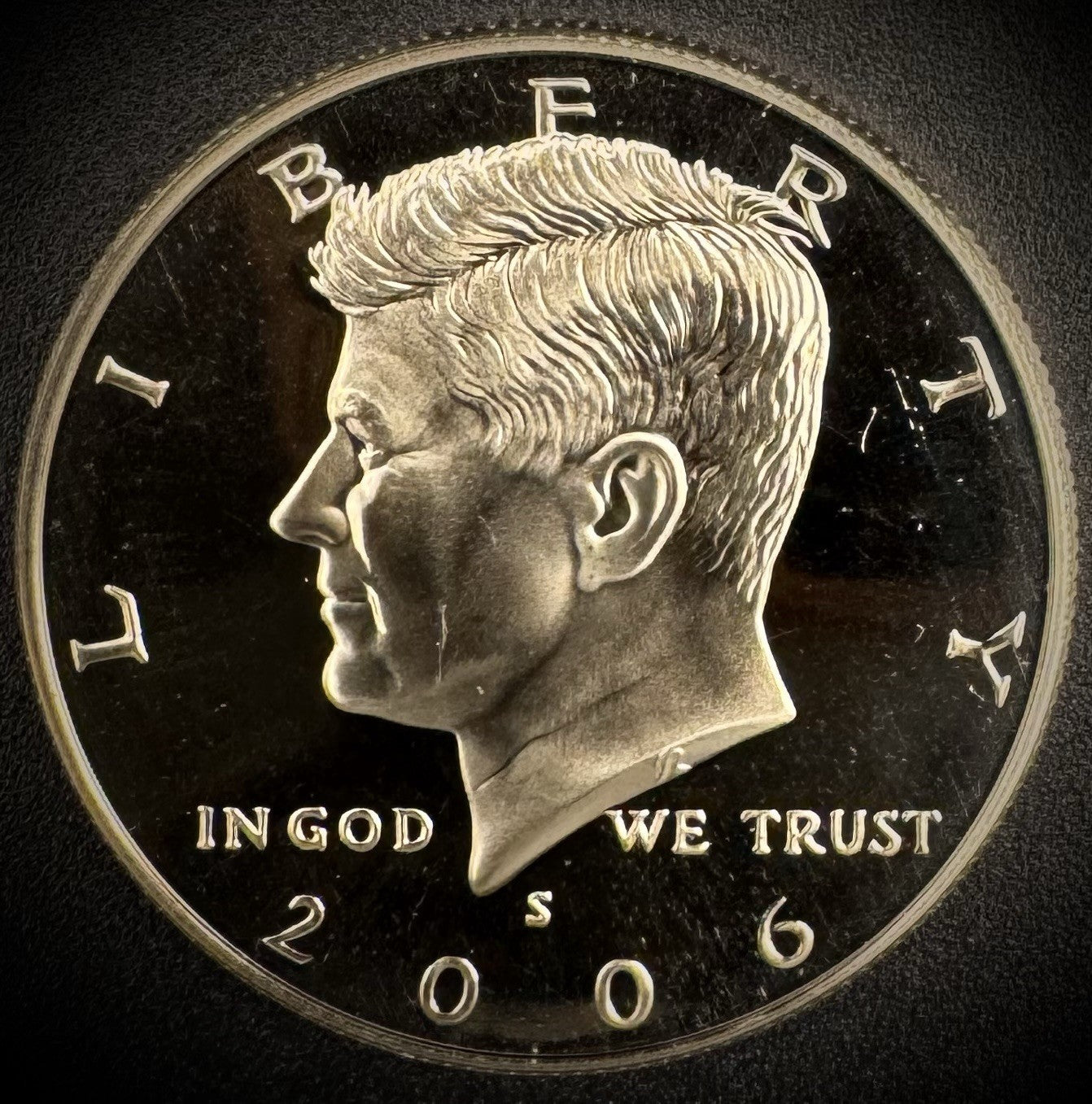 2006-S GEM PROOF Kennedy Half Dollar Clad 50C DEEP ULTRA CAMEO #30