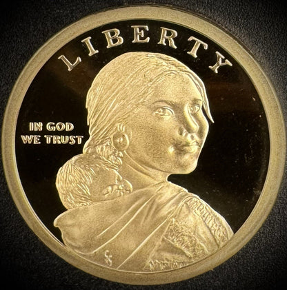 2009-S Sacagawea Dollar GEM PROOF DEEP ULTRA CAMEO Coin0