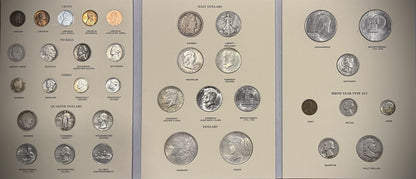 20th Century US Type Coins COMPLETE SET 36 Coins Includes Birth Year 1950 SILVER0