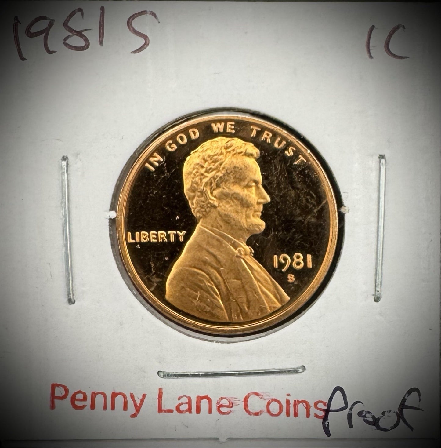 1980-1989 Lincoln Memorial Gem PROOF Cent 10 Coin Set4