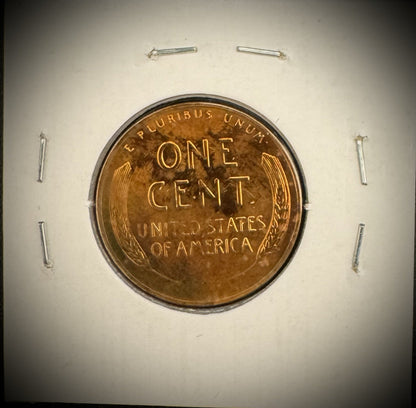 1953 Lincoln Wheat Cent VIDEO TONED PROOF LUSTROUS LOW MINTAGE 128,8003