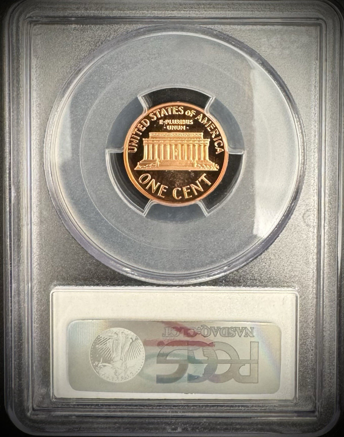 2002-S Lincoln Memorial Cent Penny PCGS PR69RD DCAM PROOF Coin DEEP CAMEO #21