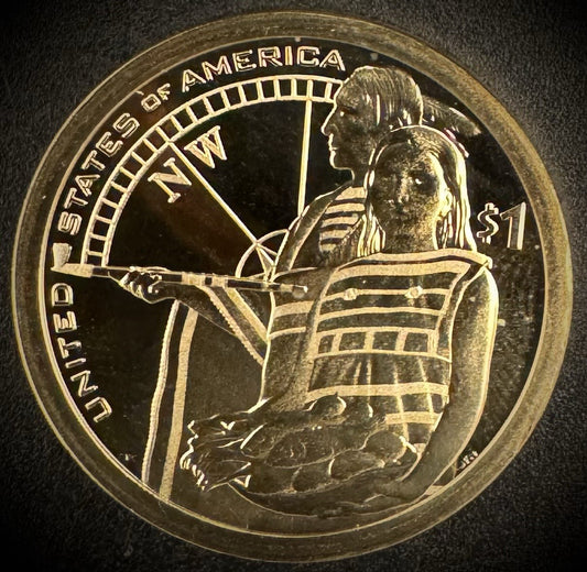 2014-S Sacagawea Dollar GEM PROOF DEEP ULTRA CAMEO Coin1