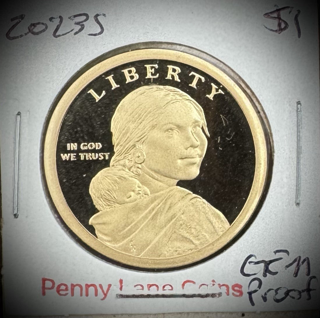 2023-S Sacagawea Dollar GEM PROOF DEEP CAMEO #22