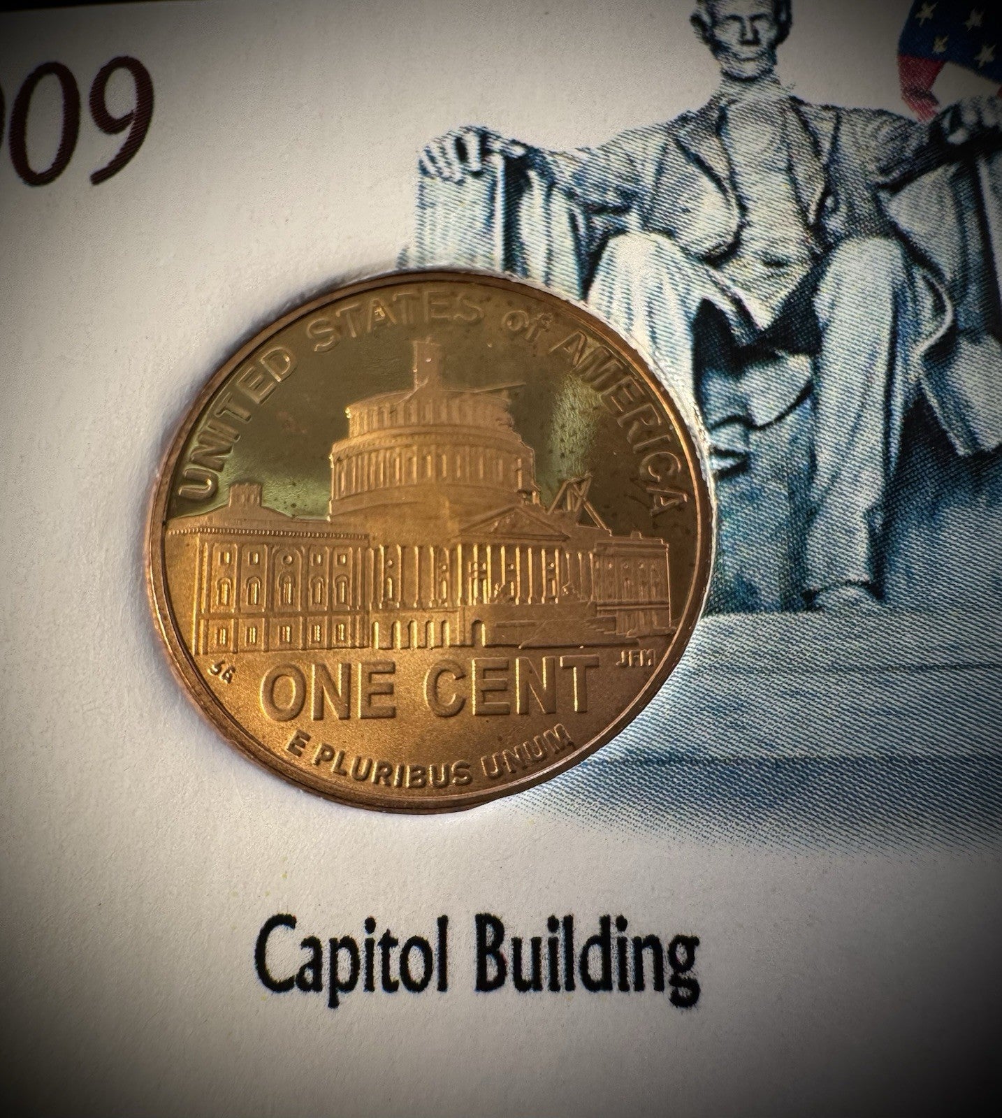 2009-S Lincoln Bicentennial Cent GEM PROOF 4 Coin Set GORGEOUS Naturally Toned10
