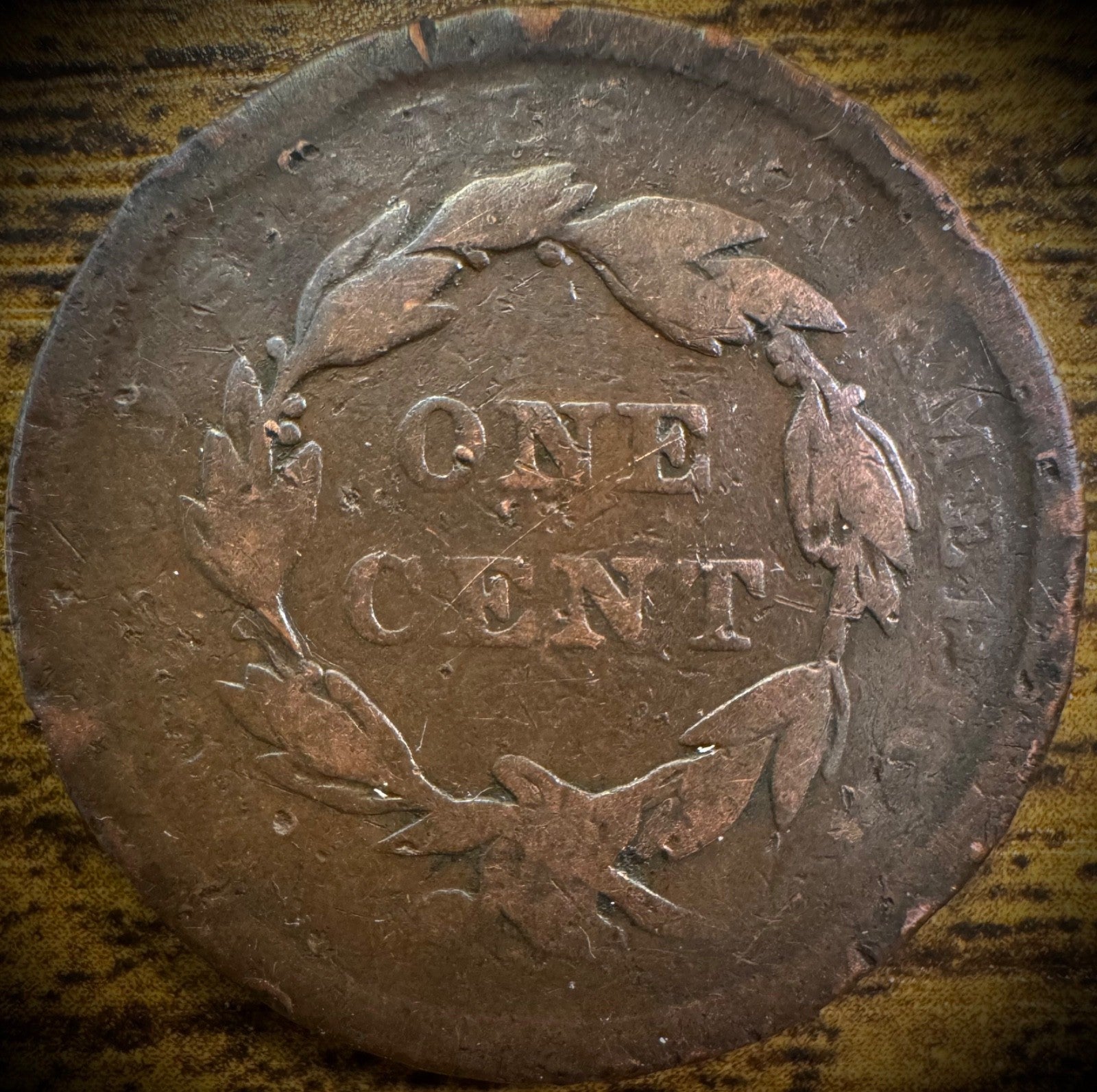 1840 Large Cent Coronet Head Braided Hair Style Large Date #11