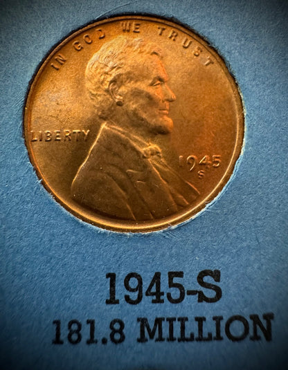 1909 VDB-1974 P D S Lincoln Cent Starter Set 154 Coins 1960-D Small Date Whitman19