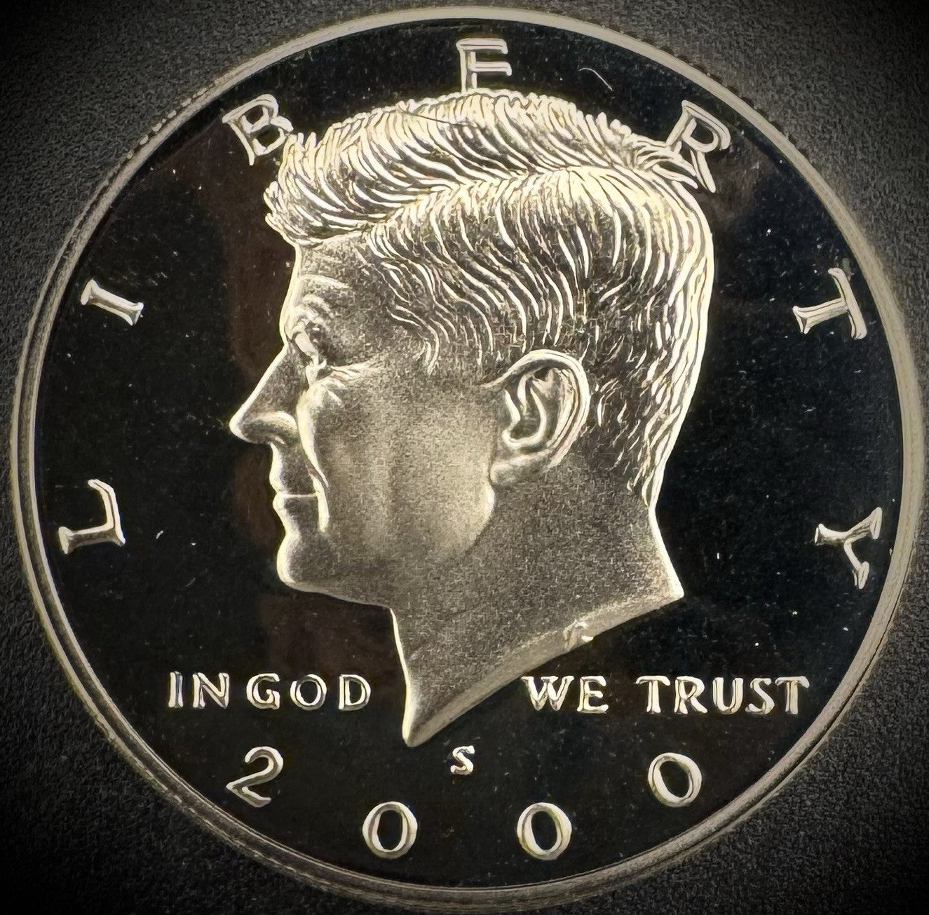 2000-S GEM PROOF Kennedy Half Dollar Clad 50C DEEP ULTRA CAMEO0