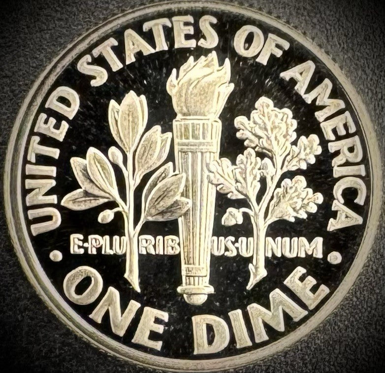 1999-S GEM PROOF Roosevelt Dime 10C Clad DEEP CAMEO Coin From US Mint Proof Set1