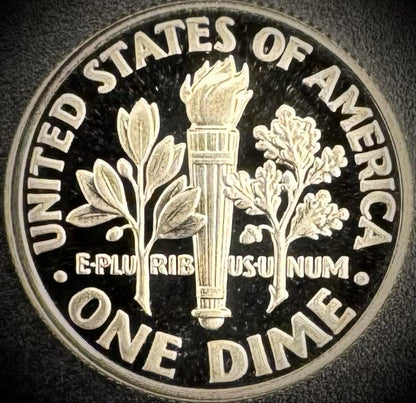 1999-S GEM PROOF Roosevelt Dime 10C Clad DEEP CAMEO Coin From US Mint Proof Set1