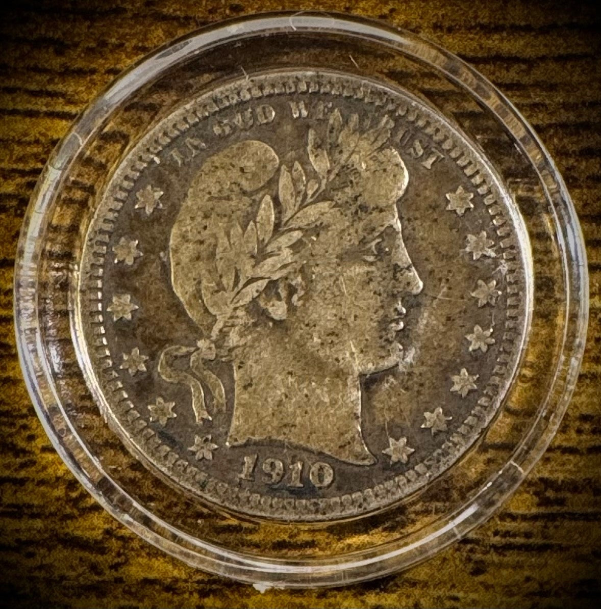 1910 Barber Silver Quarter 25C2