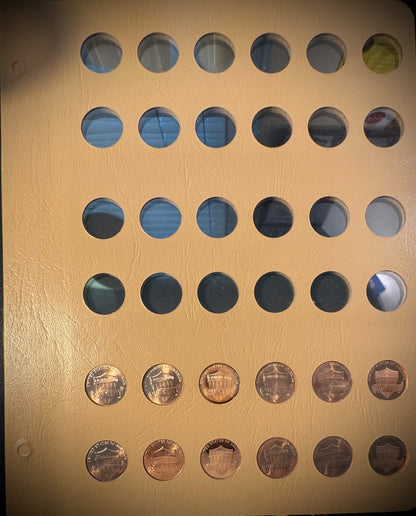 2010-2025 P D S Lincoln Shield Cent COMPLETE 48 Coin w PROOFS in NEW Dansco 81045