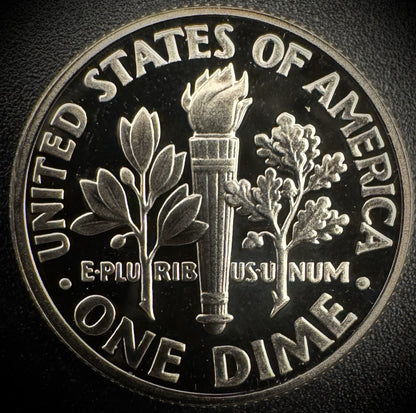 1997-S GEM PROOF Roosevelt Dime 10C Clad DEEP CAMEO Coin From US Mint Proof Set1