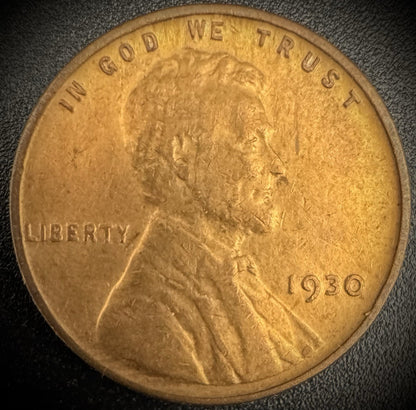 1930 Lincoln Wheat Cent Penny0