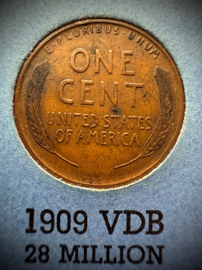 1909 VDB-1974 P D S Lincoln Cent Starter Set 154 Coins 1960-D Small Date Whitman5